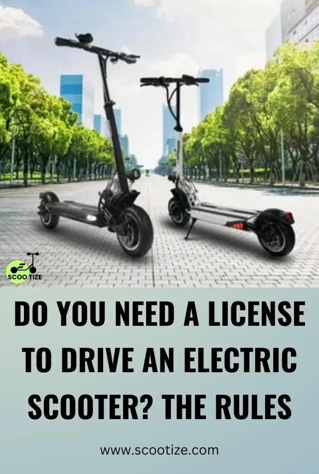 Do You Need A License To Drive An Electric Scooter