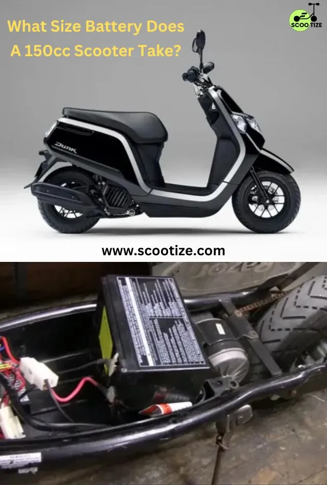 What Size Battery Does A 150cc Scooter Take