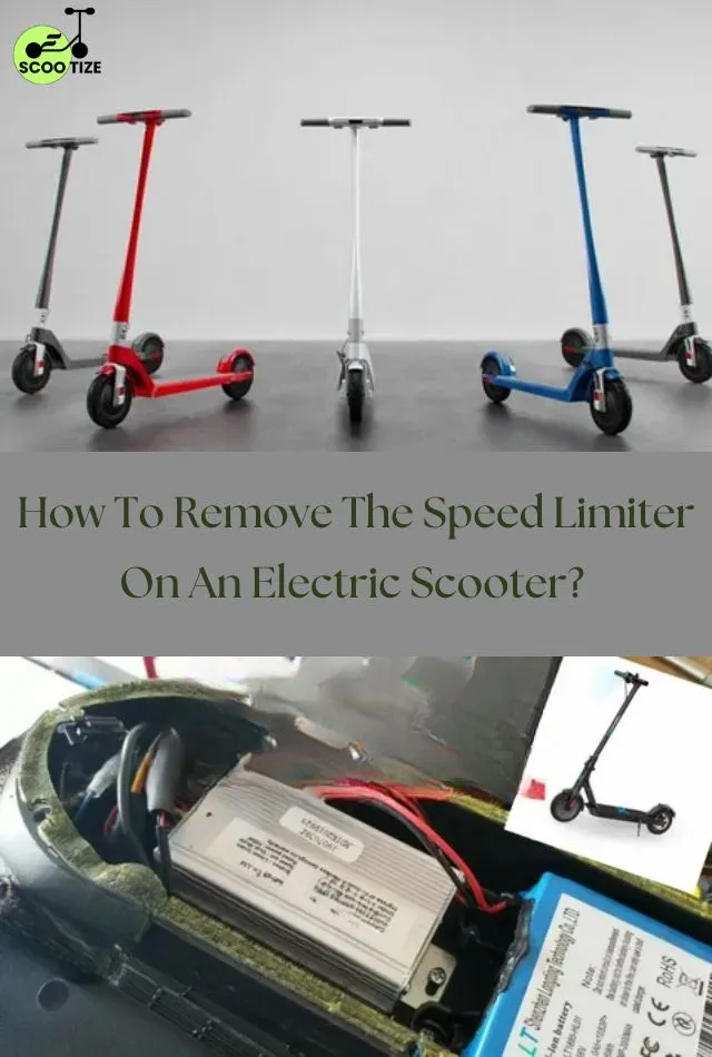 How To Remove The Speed Limiter On An Electric Scooter